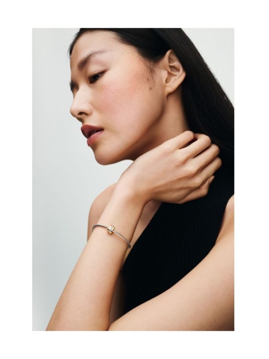 Pandora - 14k Gold-plated clip with clear cubic zirconia | Stockmann - photo 3