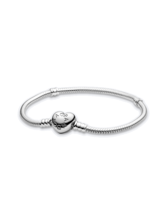 Pandora - Moments Silver Bracelet, Heart Clasp 590719 | Stockmann - photo 4