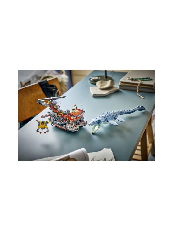 LEGO JURASSIC WORLD - LEGO Jurassic World Mosasaurus-dinosaurus hyökkää veneen kimppuun 77983 | Stockmann - photo 6
