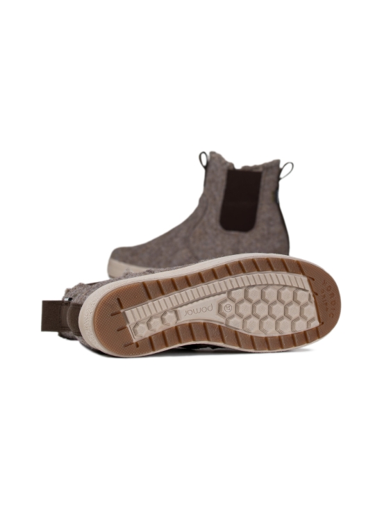 Pomar - KEVO Naisten GORE-TEX huopanilkkurit - SAND FELT/BARK MICRO | Stockmann - photo 6