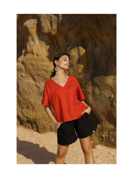 Nakoa - Savanna Top, Burnt Orange - BURNT ORANGE (MURRETTU ORANSSI) - photo 3 Nakoa - Savanna Top, Burnt Orange - BURNT ORANGE (MURRETTU ORANSSI) | Stockmann - photo 3