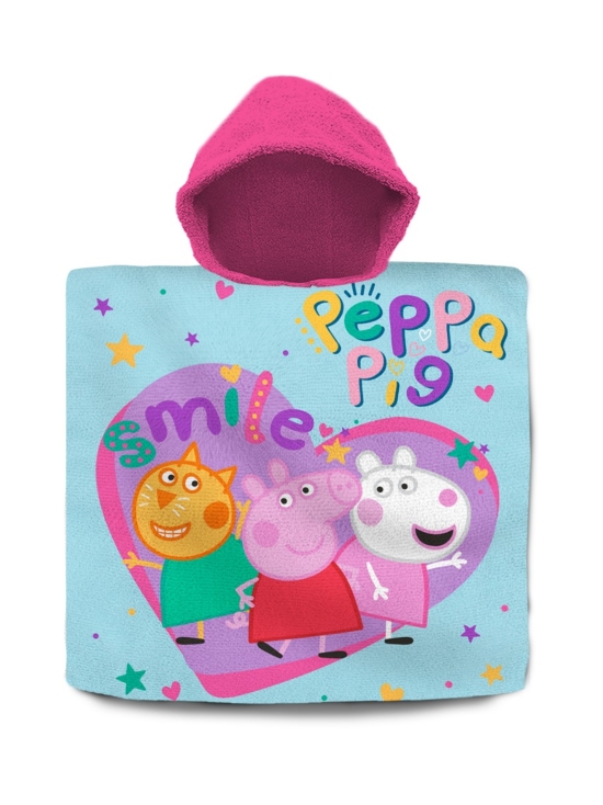 PEPPA PIG - PEPPA PIG Kylpyponcho, puuvillaa, | Stockmann - photo 1