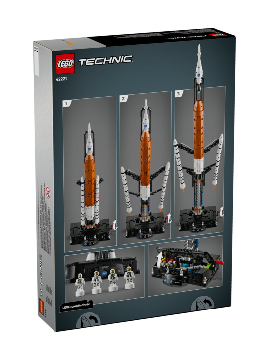 LEGO TECHNIC - LEGO Technic NASA Artemis ‑laukaisujärjestelmän avaruusraketti 42221 | Stockmann - photo 2