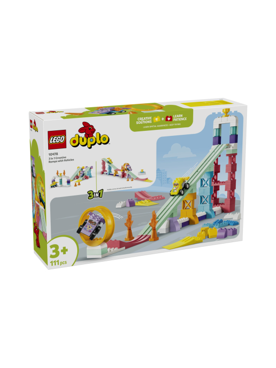 LEGO DUPLO - LEGO DUPLO Town Luovat rampit ja ajoneuvot 3in1 10478 | Stockmann - photo 1