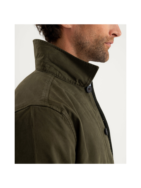 Berkeley - Logan Stretch Overshirt -paitatakki - OLIVE | Stockmann - photo 5