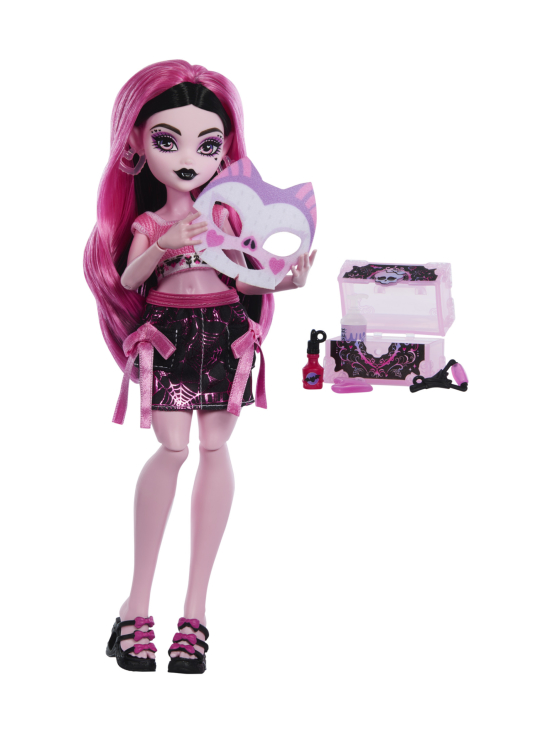 MONSTER HIGH - MONSTER HIGH Beauty Secrets -ylätysnukke, Draculaura | Stockmann - photo 3