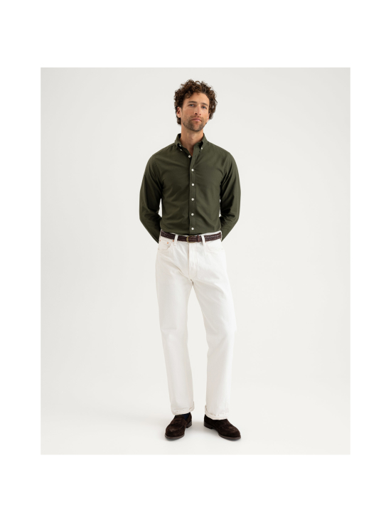 Berkeley - Porto Oxford Shirt -kauluspaita - OLIVE | Stockmann - photo 2