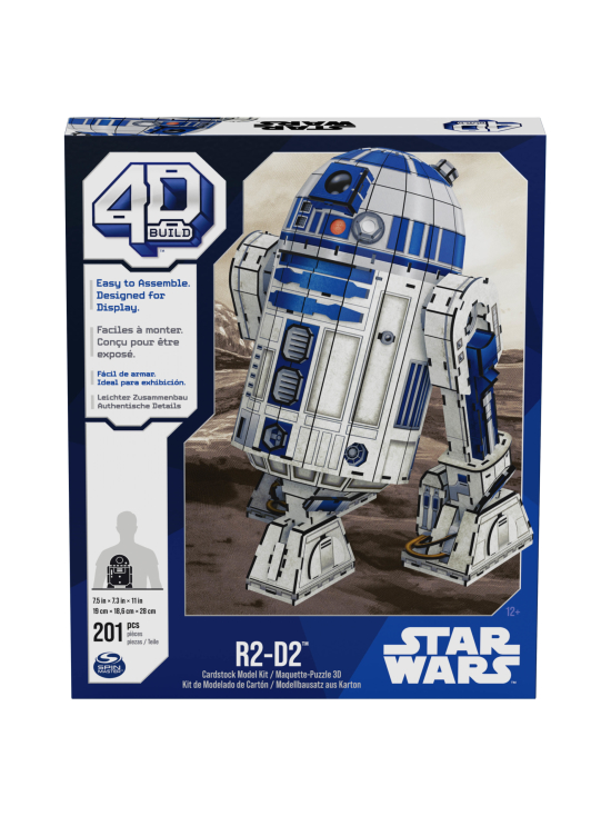 STAR WARS 4D-palapeli R2D2