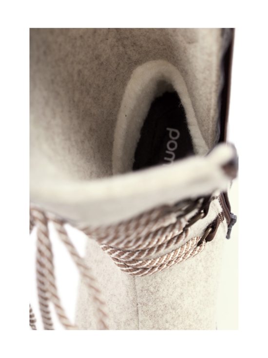 Pomar - SAANA Naisten XW GORE-TEX® huopasaapikkaat - FROST FELT/BARK WAXY LEATHER | Stockmann - photo 7