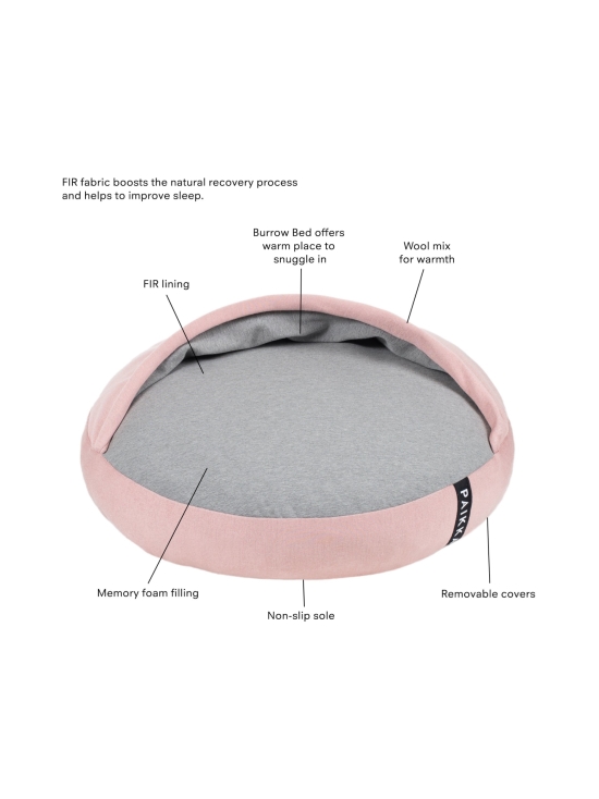 PAIKKA - Recovery Burrow Bed Pink - VAALEANPUNAINEN - photo 3 PAIKKA - Recovery Burrow Bed Pink - VAALEANPUNAINEN | Stockmann - photo 3