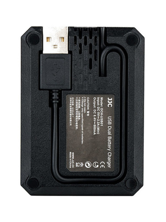 JJC - JJC DCH-NPFW50 USB Dual Battery Charger -tuplalaturi (Sony NP-FW50) - photo 2 JJC - JJC DCH-NPFW50 USB Dual Battery Charger -tuplalaturi (Sony NP-FW50) | Stockmann - photo 2