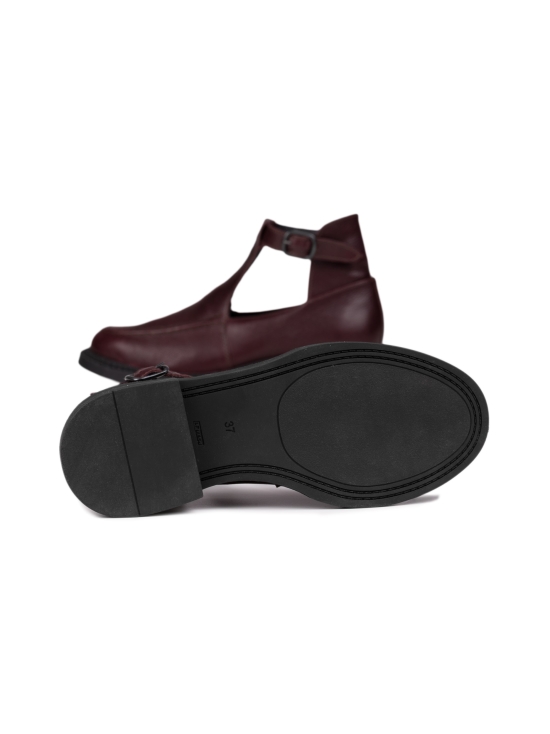 Pomar - KRASSI korkeat Mary Jane -kengät - PLUM NAPPA/BLACK SOLE | Stockmann - photo 7