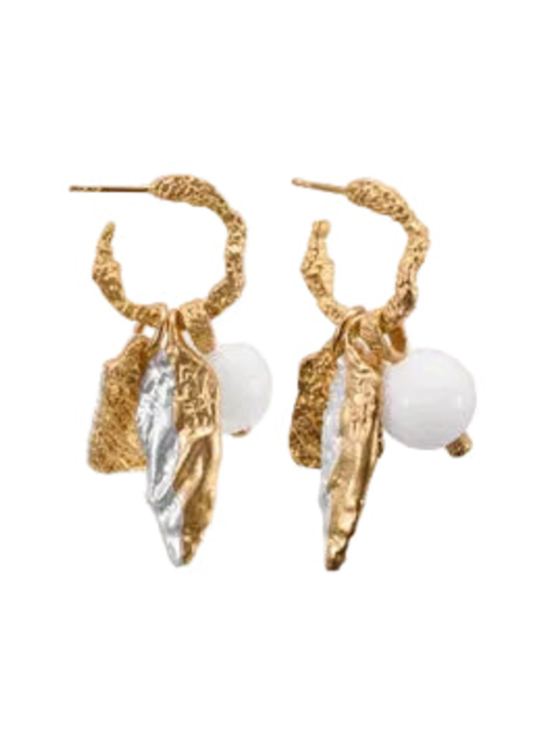 Kalevala - Itu-korvakorut lasihelmi hopea kullattu - 261001402JT | Stockmann - photo 4