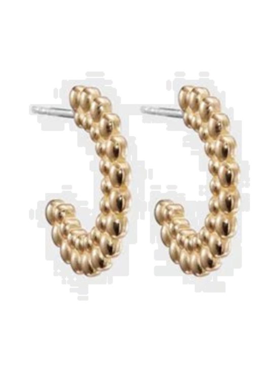 Kalevala - Valoisa rengaskorvakorut pronssi 3669480T | Stockmann - photo 1