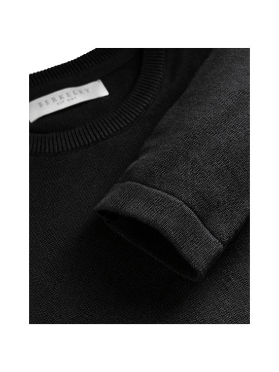 Berkeley - W's Brockton Cotton Crew -puuvillaneule - BLACK | Stockmann - photo 2