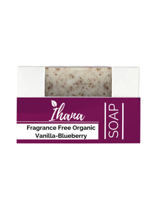 Ihana - IHANA Kosteuttava Hajusteeton Luomu Vanilja-Mustikkasaippua 110g - photo 1 Ihana - IHANA Kosteuttava Hajusteeton Luomu Vanilja-Mustikkasaippua 110g | Stockmann - photo 1