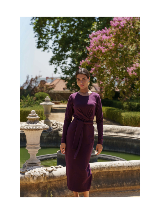 Nakoa - Zoey Dress, Burgundy - BURGUNDY | Stockmann - photo 3