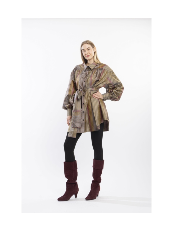 Miia Halmesmaa - SILKKIPAITA, RUUTU - RUSKEA | Stockmann - photo 8