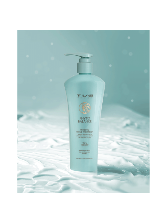 T-LAB Professional - Phyto Balance Probiotic Revive Treatment -hoitoaine rasvoittuville hiuksille 300ml - photo 2 T-LAB Professional - Phyto Balance Probiotic Revive Treatment -hoitoaine rasvoittuville hiuksille 300ml | Stockmann - photo 2
