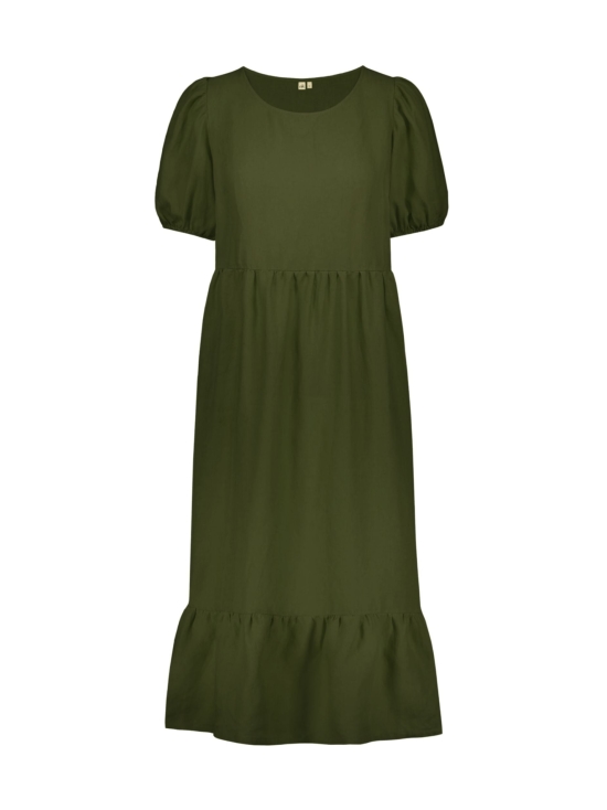 Nakoa - Astrid Dress, Olive Green - OLIVE GREEN (OLIIVINVIHREÄ) - photo 1 Nakoa - Astrid Dress, Olive Green - OLIVE GREEN (OLIIVINVIHREÄ) | Stockmann - photo 1