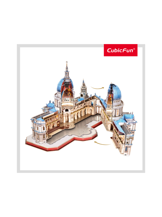 CUBIC FUN - CUBICFUN 3D Palapeli Pyhän Paulin katedraali | Stockmann - photo 4