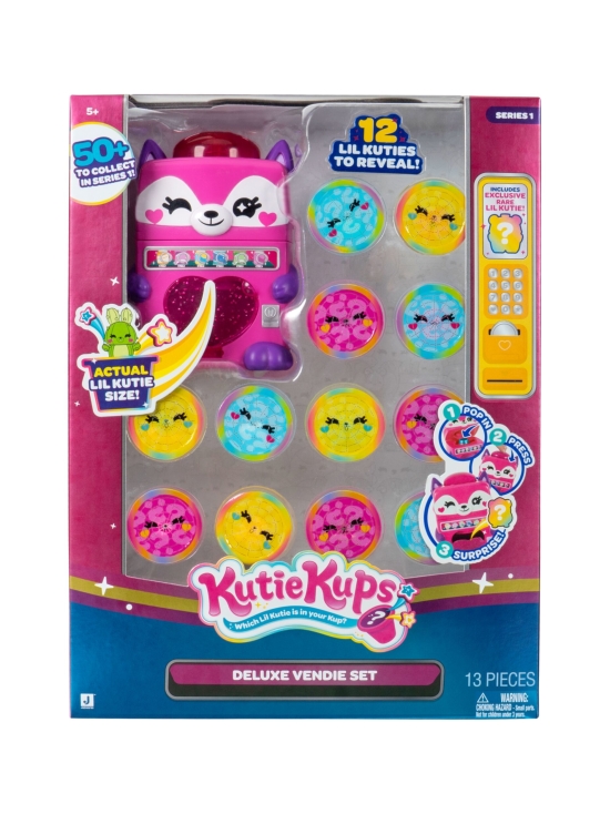 KUTIE KUPS - KUTIE KUPS Leikkisetti Deluxe annostelija ja 12 kapselia | Stockmann - photo 1