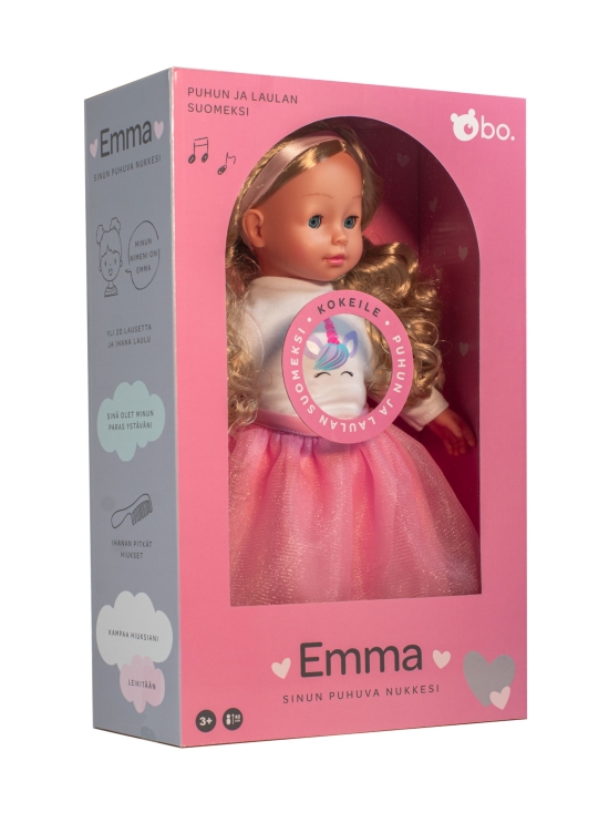 bo. - bo. Puhuva nukke Emma, 40 cm, suomenkielinen - photo 2 bo. - bo. Puhuva nukke Emma, 40 cm, suomenkielinen | Stockmann - photo 2
