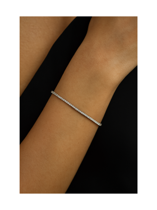 DFJ Collections - Tennis - rannekoru hopeaa 925 - HOPEA | Stockmann - photo 2