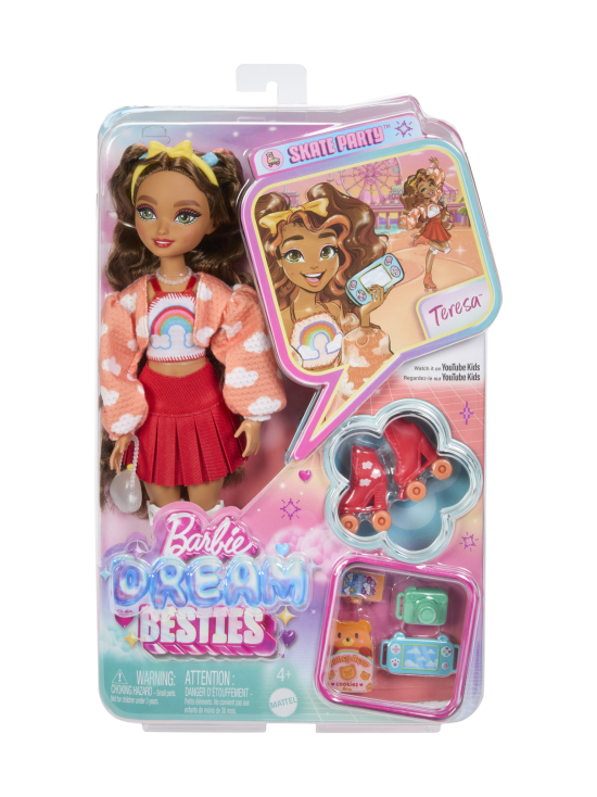 BARBIE - BARBIE Dream Besties Rullaluistimet - Teresa - photo 1 BARBIE - BARBIE Dream Besties Rullaluistimet - Teresa | Stockmann - photo 1