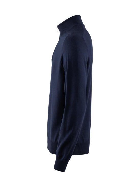 Berkeley - Wilton Merino Halfzip -villaneule - NAVY | Stockmann - photo 3