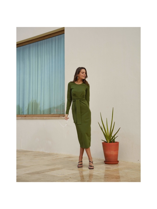 Nakoa - Zoey Dress, Chive - CHIVE (OLIIVINVIHREÄ) | Stockmann - photo 2