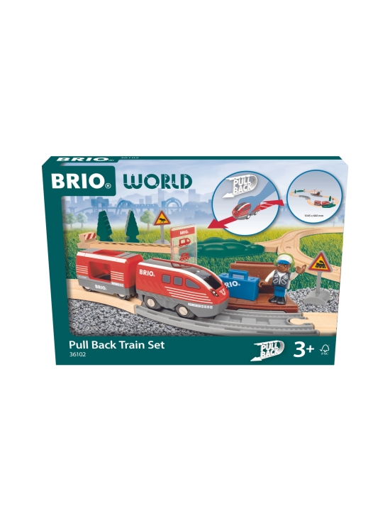 BRIO WORLD Pull Back -junasetti