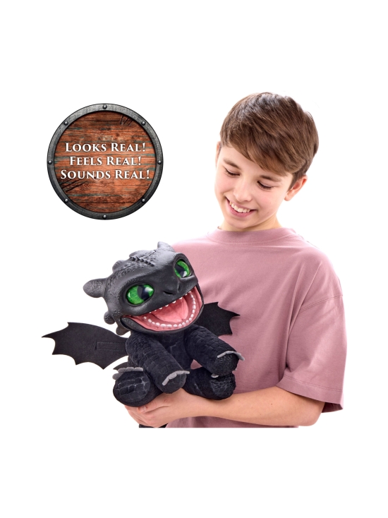 DRAGONS - HOW TO TRAIN YOUR DRAGON Real FX Interaktiivinen käsinukke Hampaaton - photo 6 DRAGONS - HOW TO TRAIN YOUR DRAGON Real FX Interaktiivinen käsinukke Hampaaton | Stockmann - photo 6