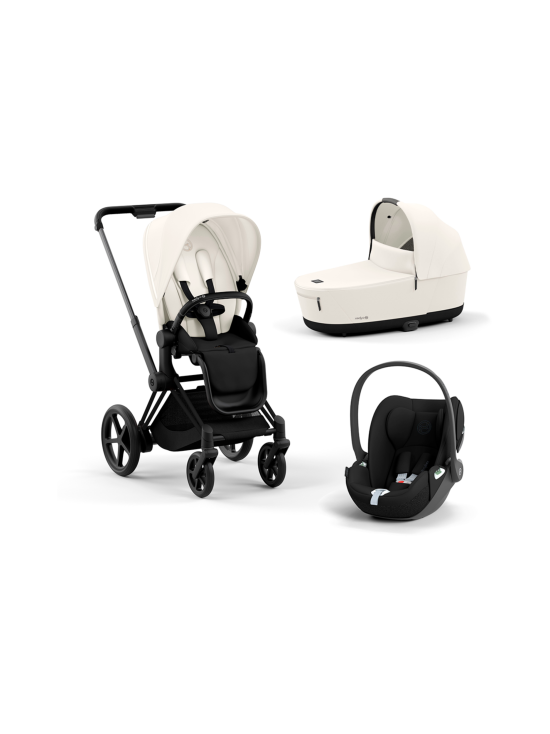 CYBEX - Cybex ePriam yhdistelmävaunut ja turvakaukalo (Matte/Black) - OFF WHITE - photo 3 CYBEX - Cybex ePriam yhdistelmävaunut ja turvakaukalo (Matte/Black) - OFF WHITE | Stockmann - photo 3