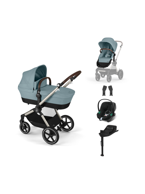 CYBEX - Cybex Eos Lux Starttipaketti - SKY BLUE - photo 1 CYBEX - Cybex Eos Lux Starttipaketti - SKY BLUE | Stockmann - photo 1
