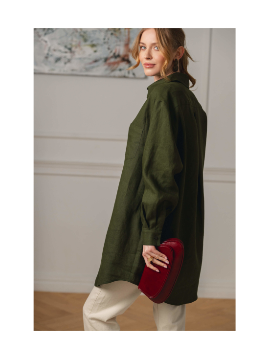 Nakoa - Savanna Shirt, Olive Green - OLIVE GREEN (OLIIVINVIHREÄ) | Stockmann - photo 9