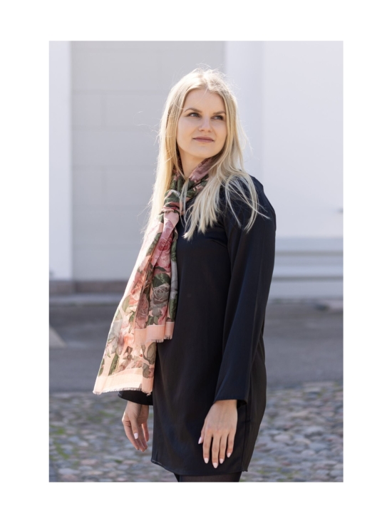 Lasessor - Debra -silkkipuuvillainen kaulahuivi - ROSA | Stockmann - photo 3