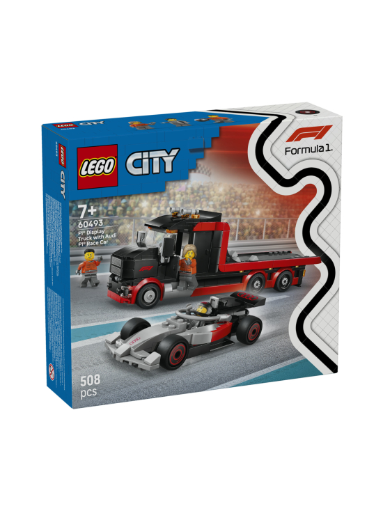 LEGO CITY - LEGO City F1-kuljetusauto ja Audi F1 ‑kilpa-auto 60493 | Stockmann - photo 1