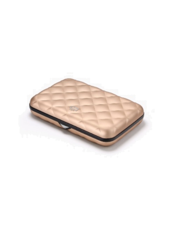 Ögon Designs - Quilted Button - korttikotelo - ROSE GOLD - photo 2 Ögon Designs - Quilted Button - korttikotelo - ROSE GOLD | Stockmann - photo 2