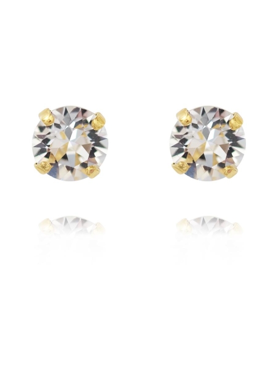Caroline Svedbom Jewelry - CLASSIC STUD EARRINGS GOLD - CRYSTAL | Stockmann - photo 1