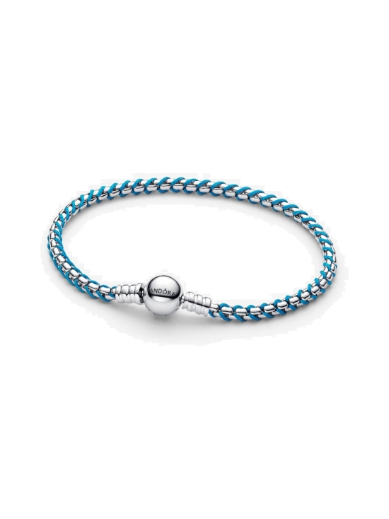 Pandora - Pandora Blue Cord Snake Chain -rannekoru – 593816C01 | Stockmann - photo 3