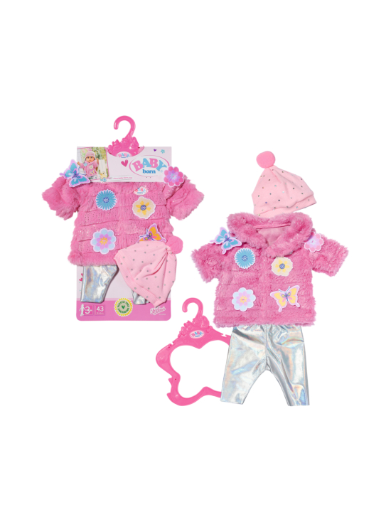 BABY BORN - BABY BORN Asusetti vaaleanpunainen takki, 43 cm | Stockmann - photo 1