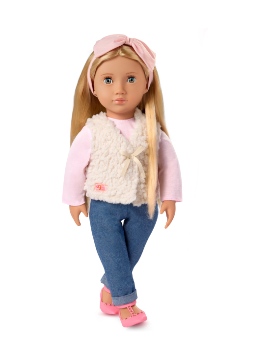 OUR GENERATION - OUR GENERATION Nukke Emmie ja turkisliivi, 46 cm | Stockmann - photo 2