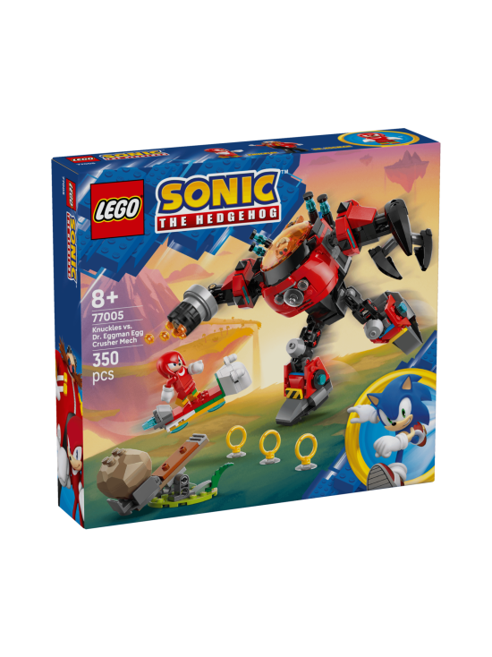 LEGO SONIC THE HEDGEHOG - LEGO Sonic Knuckles vastaan Dr. Eggman ja Egg Crusher ‑robotti 77005 - photo 1 LEGO SONIC THE HEDGEHOG - LEGO Sonic Knuckles vastaan Dr. Eggman ja Egg Crusher ‑robotti 77005 | Stockmann - photo 1