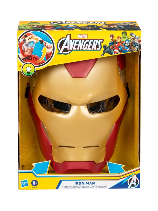AVENGERS - AVENGERS Naamio Iron Man, valotehosteella - photo 4 AVENGERS - AVENGERS Naamio Iron Man, valotehosteella | Stockmann - photo 4
