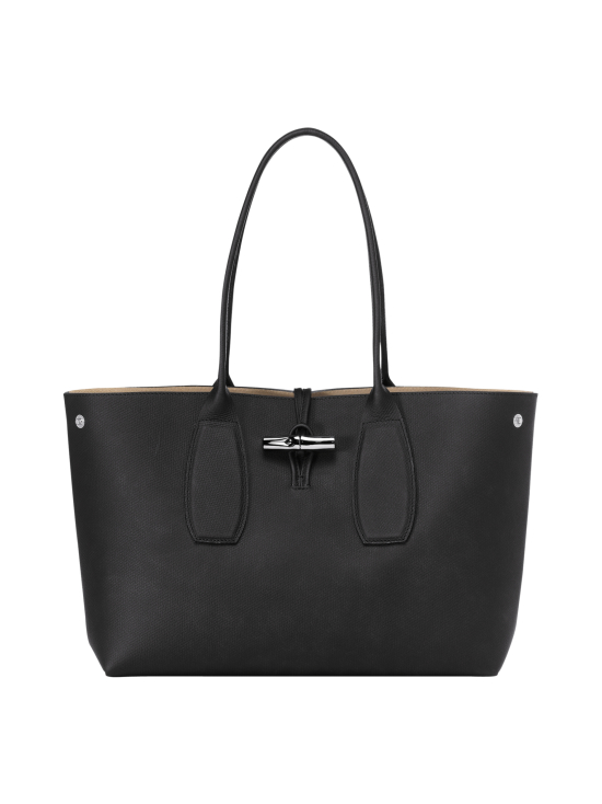 Longchamp - Roseau Shoulder Bag - Nahkalaukku - BLACK - photo 2 Longchamp - Roseau Shoulder Bag - Nahkalaukku - BLACK | Stockmann - photo 2