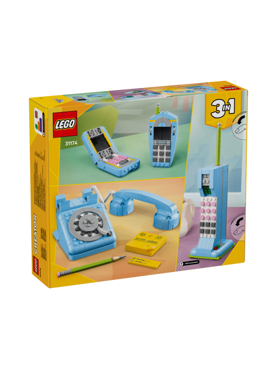 LEGO CREATOR - LEGO Creator Retrotyylinen puhelin 31174 - photo 2 LEGO CREATOR - LEGO Creator Retrotyylinen puhelin 31174 | Stockmann - photo 2