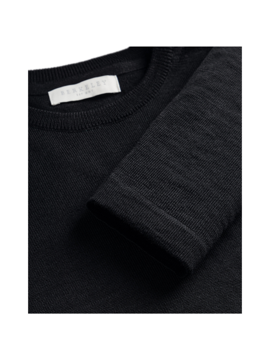 Berkeley - W's Wilton Merino Crew -villaneule - BLACK | Stockmann - photo 2