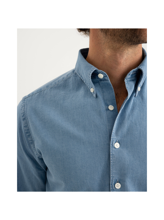 Berkeley - Cory Denim Shirt Regular Fit -paita - LIGHT DENIM | Stockmann - photo 4