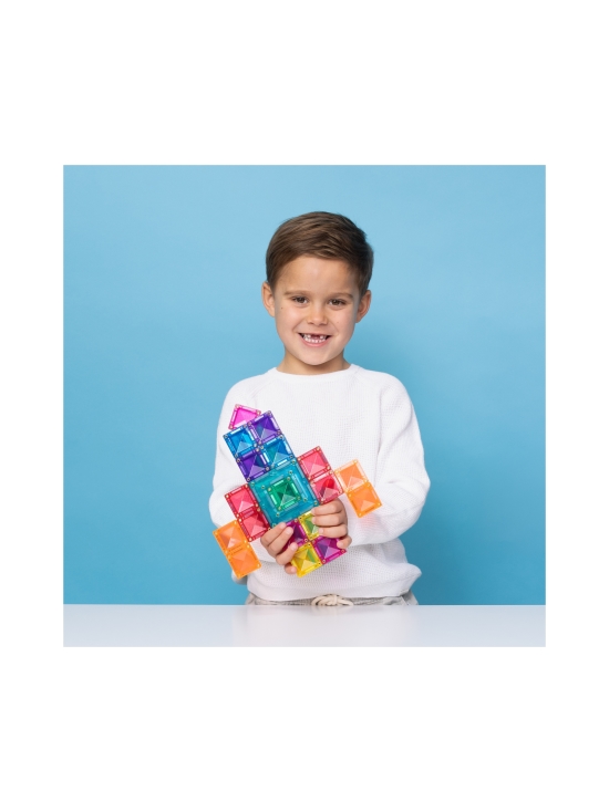 CONNETIX - CONNETIX Magneettinen rakennussarja Sisäkkäiset neliöt, 48 osaa | Stockmann - photo 5